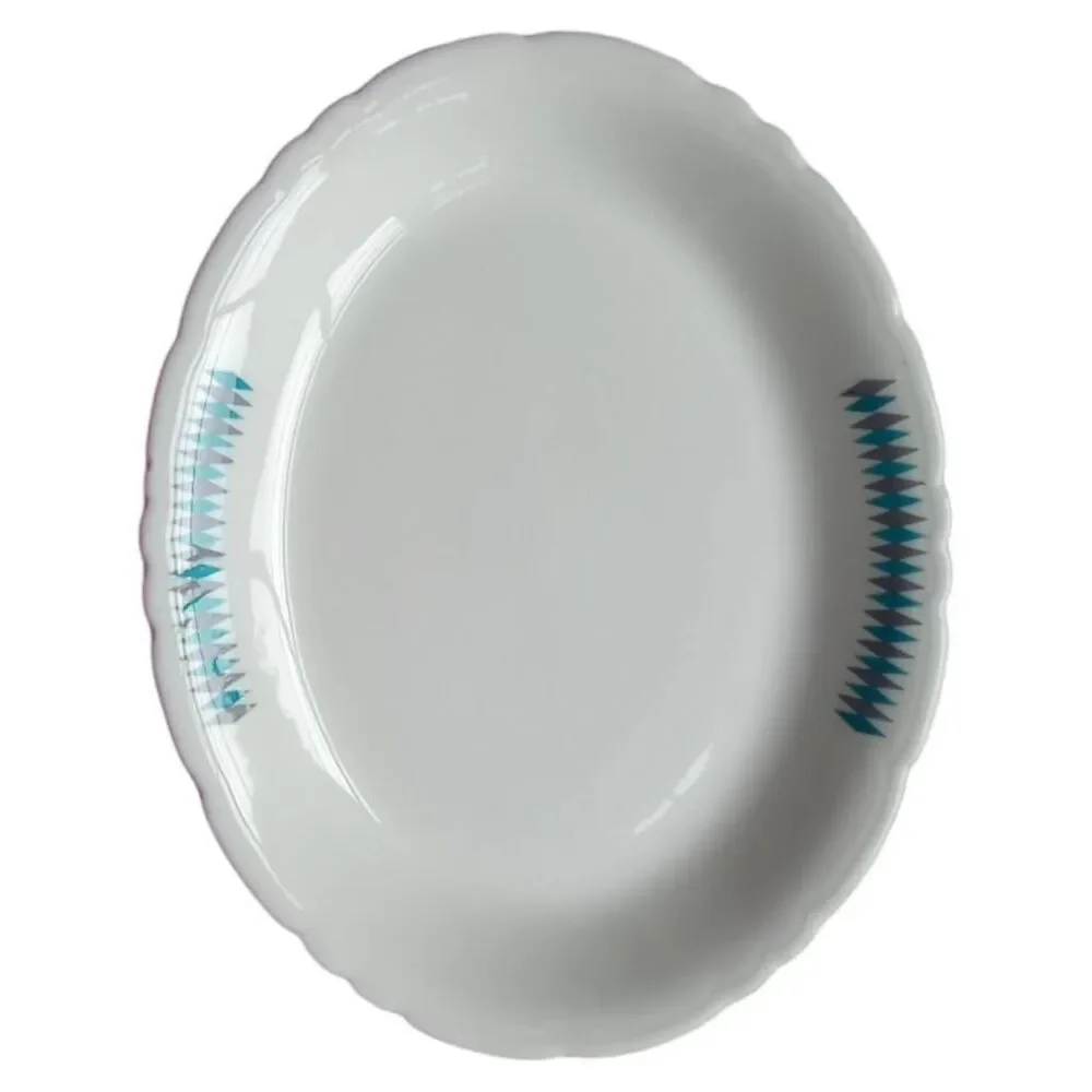 Vintage Caribbean Puerto Rico serving platter, mid century